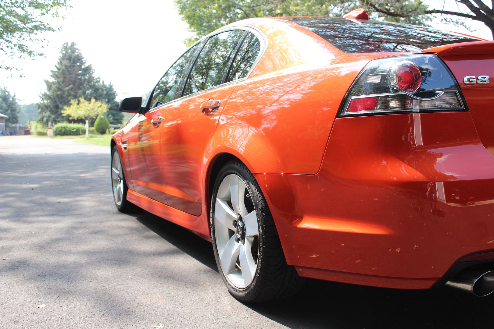 FS 2008 Pontiac G8 GT Ignition Orange Metallic Pontiac G8 Forum